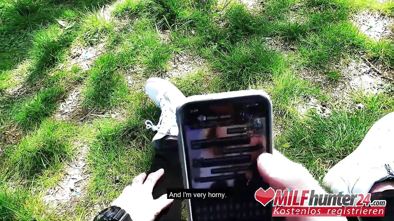 The MILF hunter meets a needy big-titted MILF and fucks her in the park