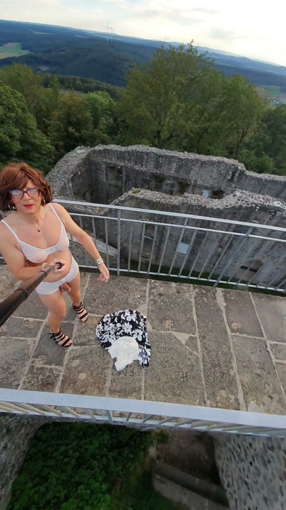 Striptease on the castle tower | Clip 1