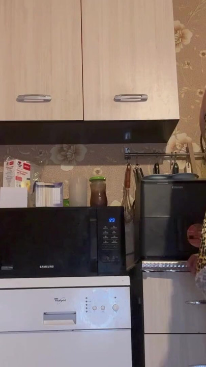 So Horny That Masturbate Whole Cooking and corn fuck | Clip 1