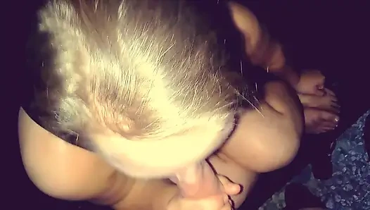 Wife Fucked in Car After Party