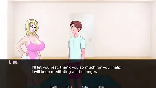 Sex note #6: Lisa let me help her to do yoga