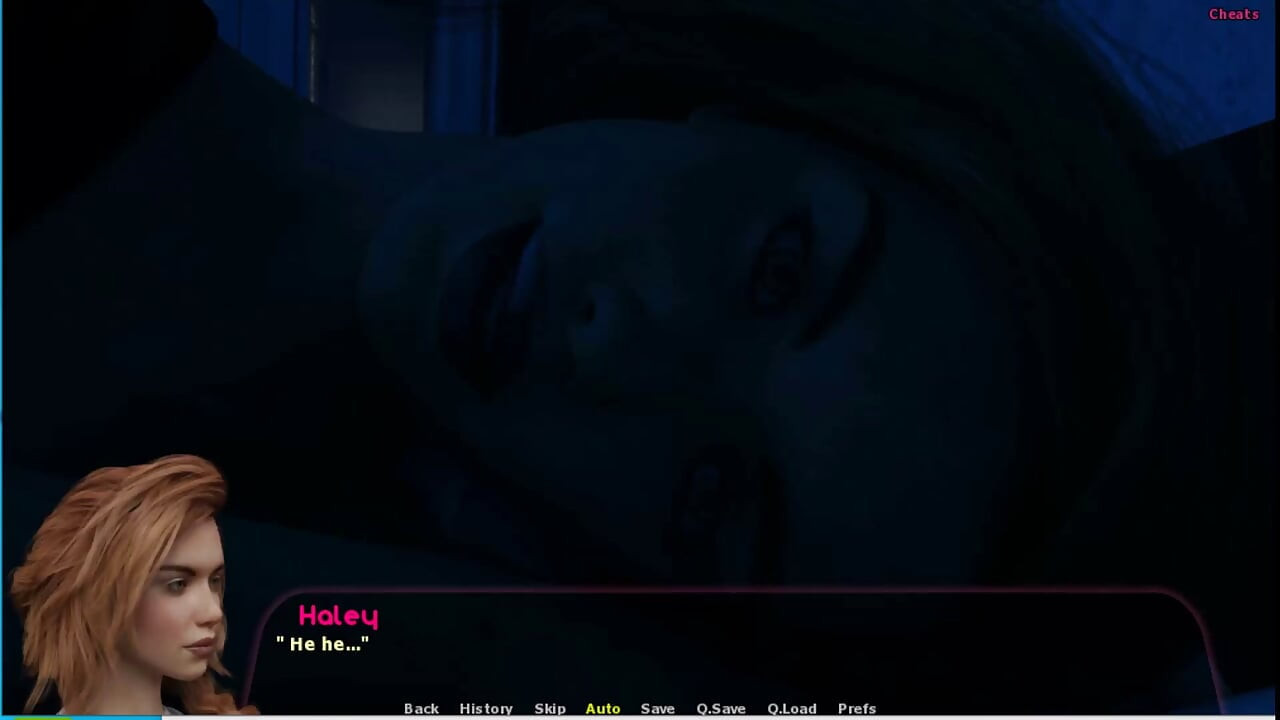 Haley Story #12 - Haley gave Johannes a blowjob. Hayley, Mr Andrew and Johannes went out and Johannes fucked Hayley hard