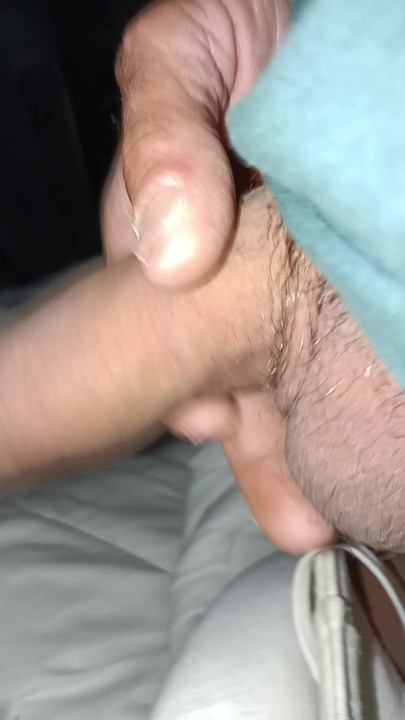 One last masturbation before going to see a friend