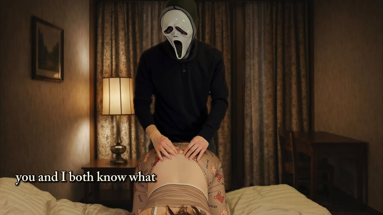 Scream 7 - Ghostface me toma duro en una follada de terror - (cara de miedo, cara de fantasma)