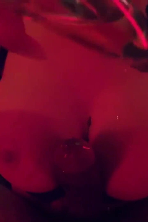 Swedish Blonde With big boobs BBC Sloppy blowjob Sauna