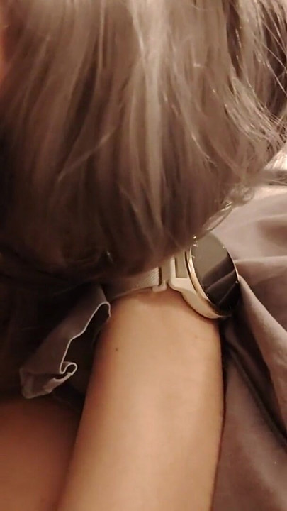 Close-up! I wake up my mother-in-law this milf, she sucks me and I cum in her mouth | Clip 3