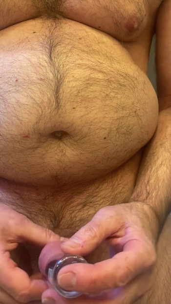 Must-see moment from "Sounding with a little bottle inside my peehole"