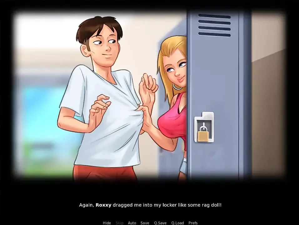 Summertime Alpha Bitch Fucked in Locker - Claustrophobic Sex Part 150