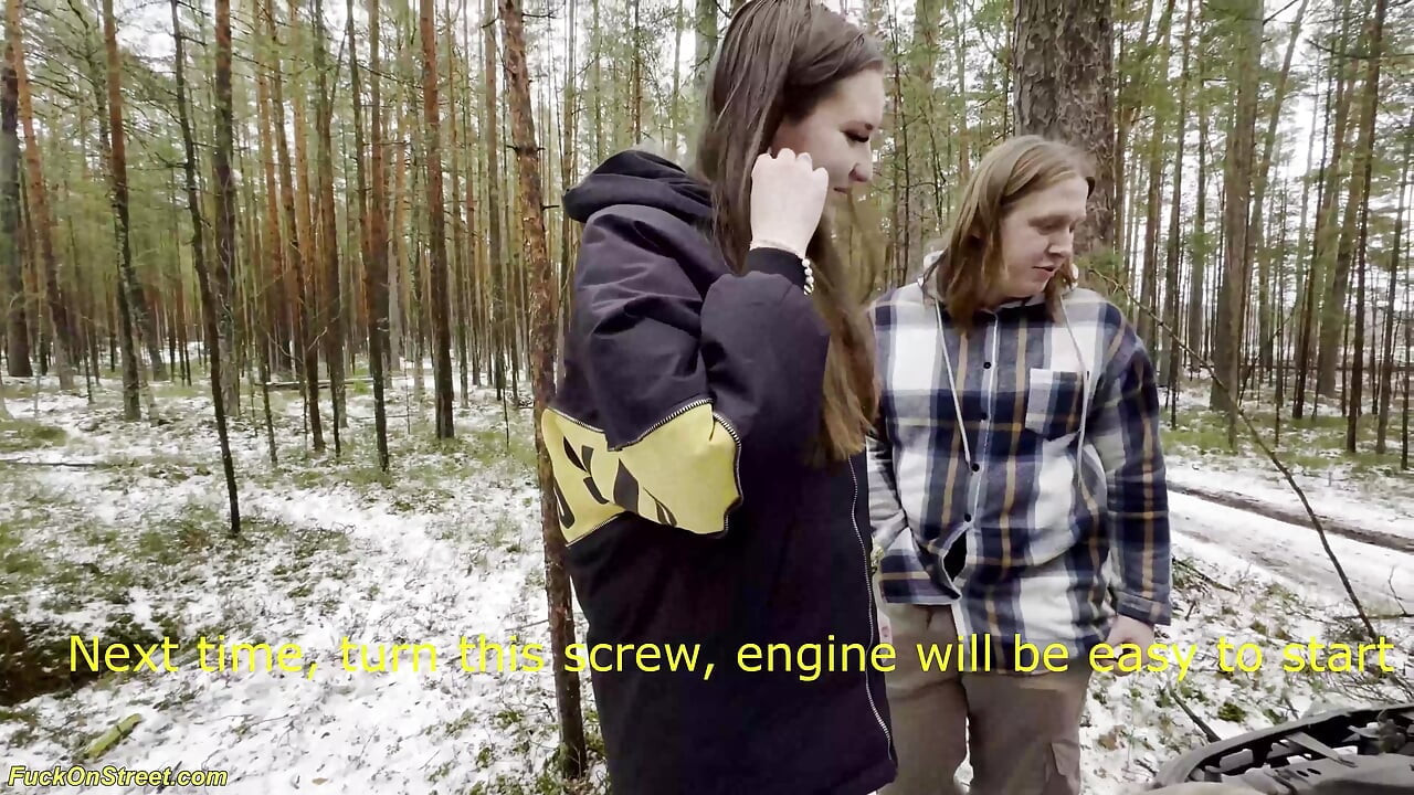 pomoc drogowa nagradzana dzikim jebaniem