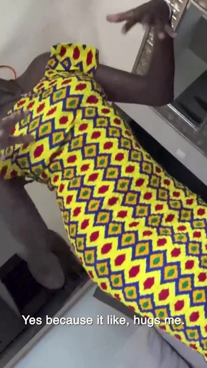 This EBONY Slut dropped down & started GAGGING On My BWC before she gets FACIAL POV | Clip 1
