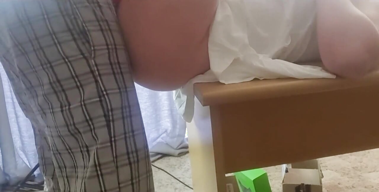 Close up Office Table Fuck