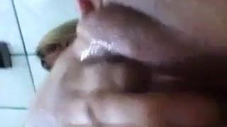 Boa masturbação de buceta molhada