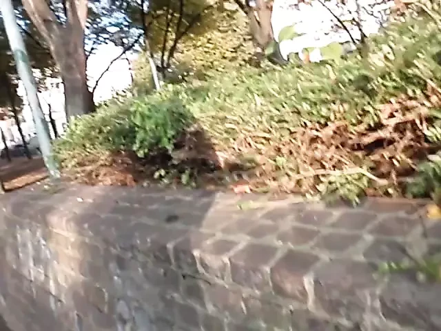 Me pissing in public outdoors