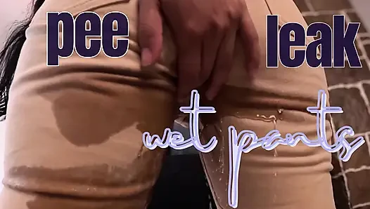 Pinkeln und nasse hosen