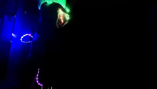 Two lighting experiments - One with Ultraviolet, The Other With an LED Strip