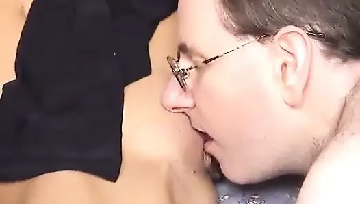Sultry dirty blonde nympho gashed by white dork in the bedroom