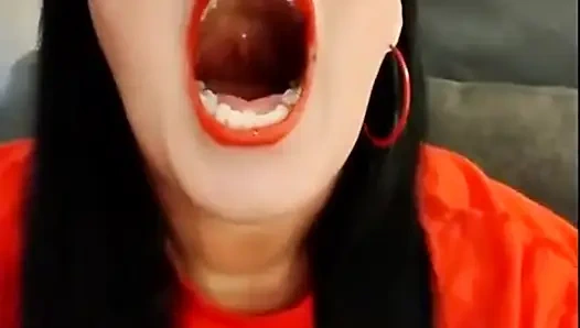 Тур по красной помаде со ртом