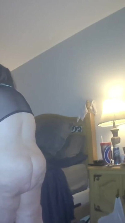 Thrilling moment from "Bbw wife serves"