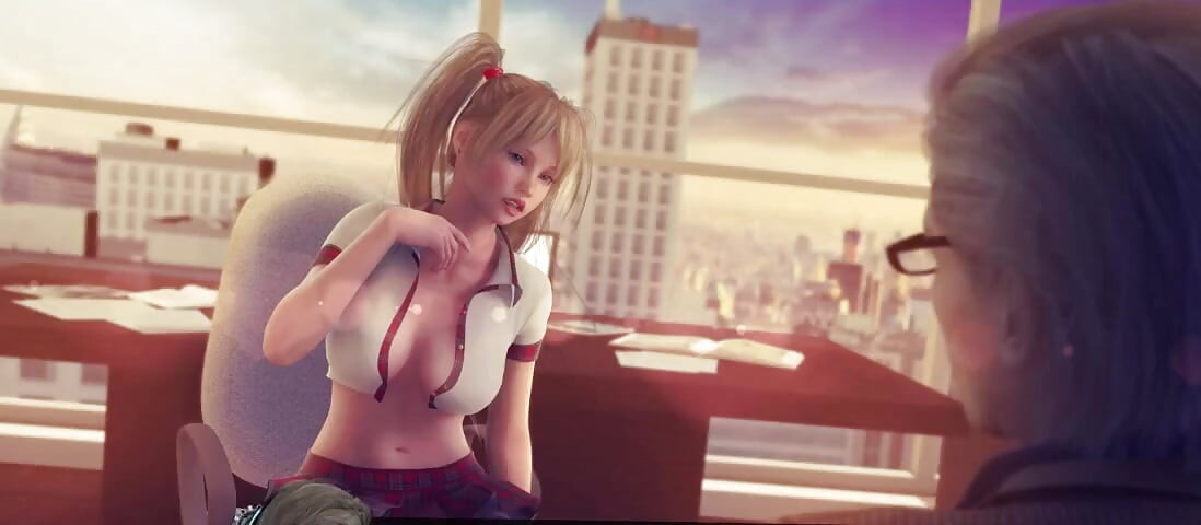 Areas of Gray Dayzero - Part 14 - Hot Babe in College Uniform by Loveskysanx