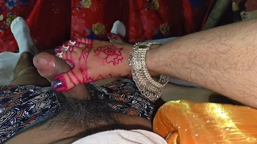 Indische desi, verheiratete ehefrau wird im schlafzimmer gefickt