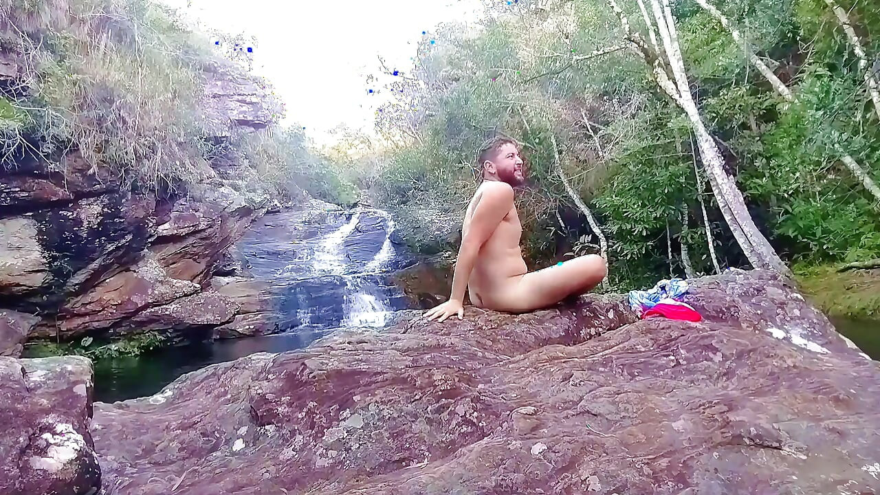 I Went to the Waterfall and Showed off Before Someone Came and Caught Me.