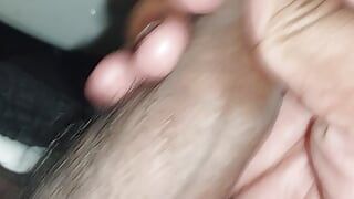 Indian desi Boy is doing handjob and Love to play his bog dick