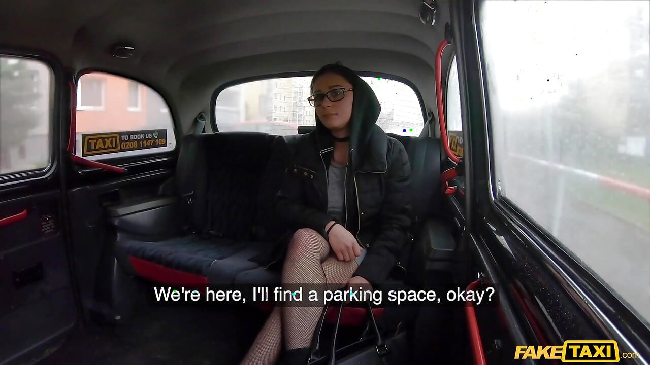 Fake Taxi - Nerdy Babe Klaudia Diamond in Fishnets Cheats on Hubby