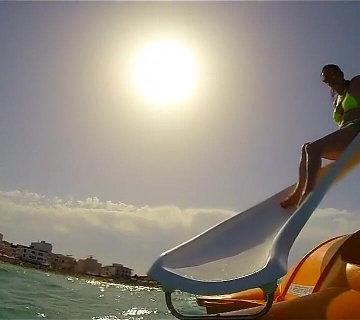 Bulging Bikini Fighting for Its Life While I Get Pounded by the Waves