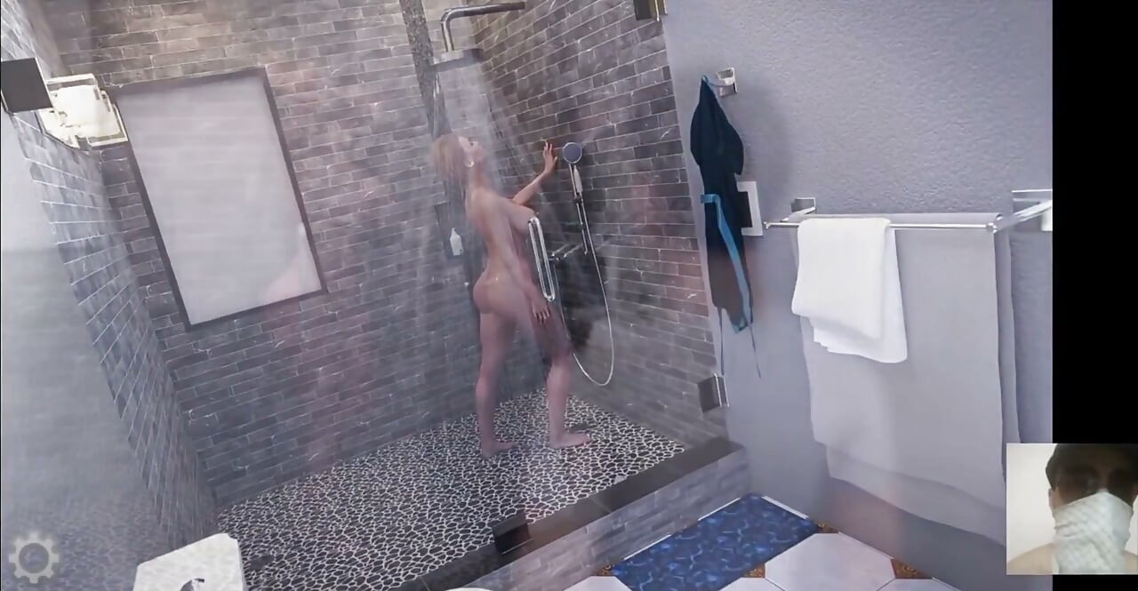 Stepmom Was Surprised! She Cheats on Stepdad with Me in Bathroom!