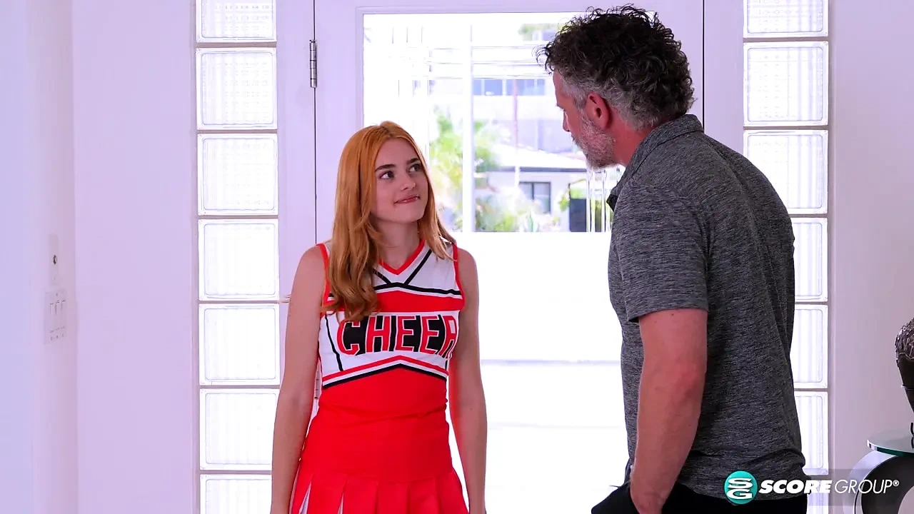 Ginger Cheerleader Gracey Snow Gets Tongue-Fucked by Her