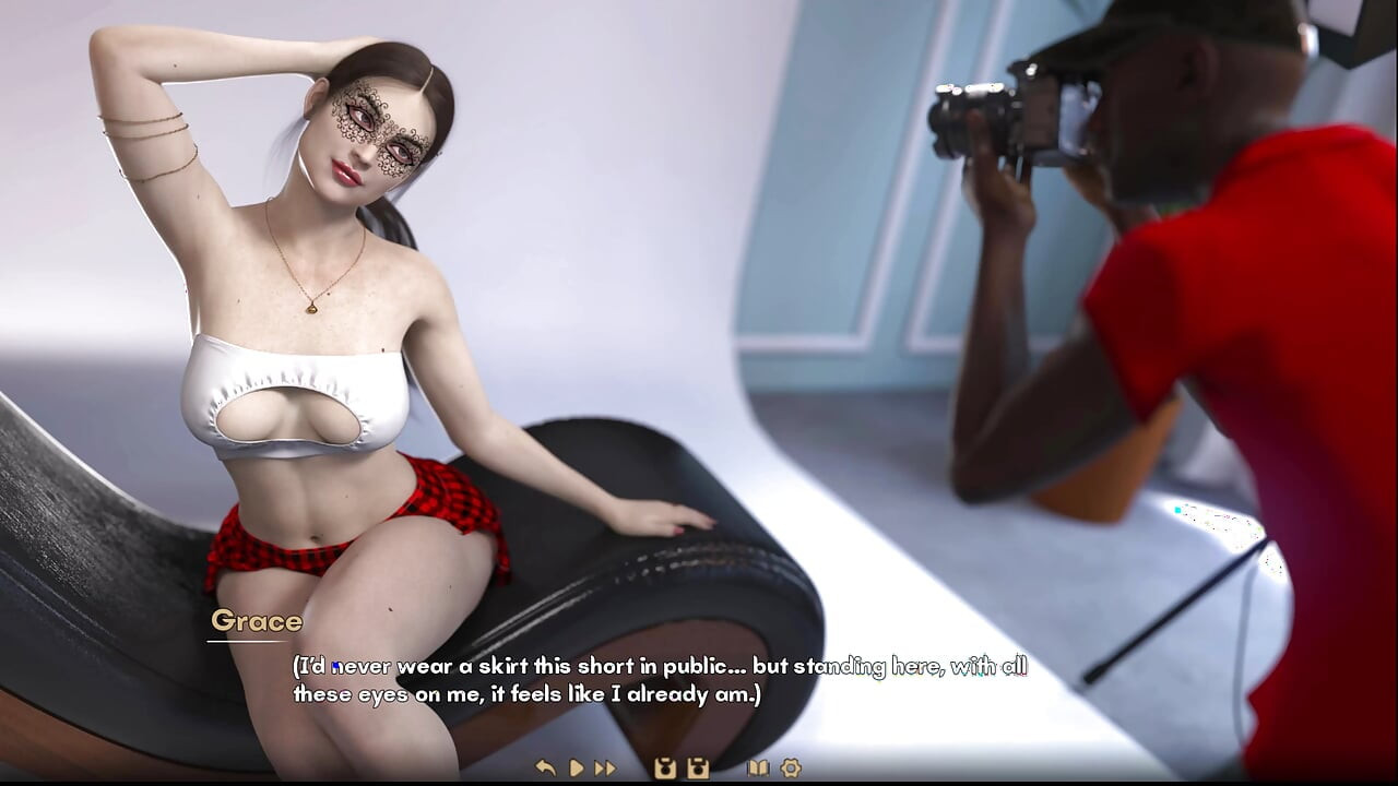Darker 10 Cât de departe este Grace dispus să meargă cu ședința foto