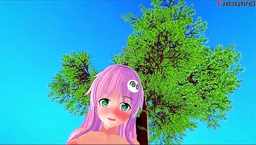 Lala habis-habisan sebelum berangkat kelas - To love Ru