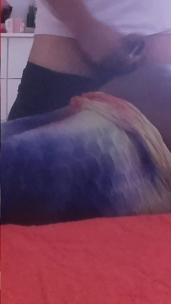 My Step Mother Asks Me for a Massage on Her Big Ass and I Can't Resist
