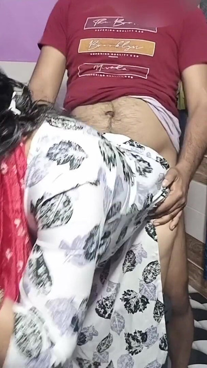 The master catches and fucks the beautiful maid in the room, in clear Hindi voice. | Clip 1