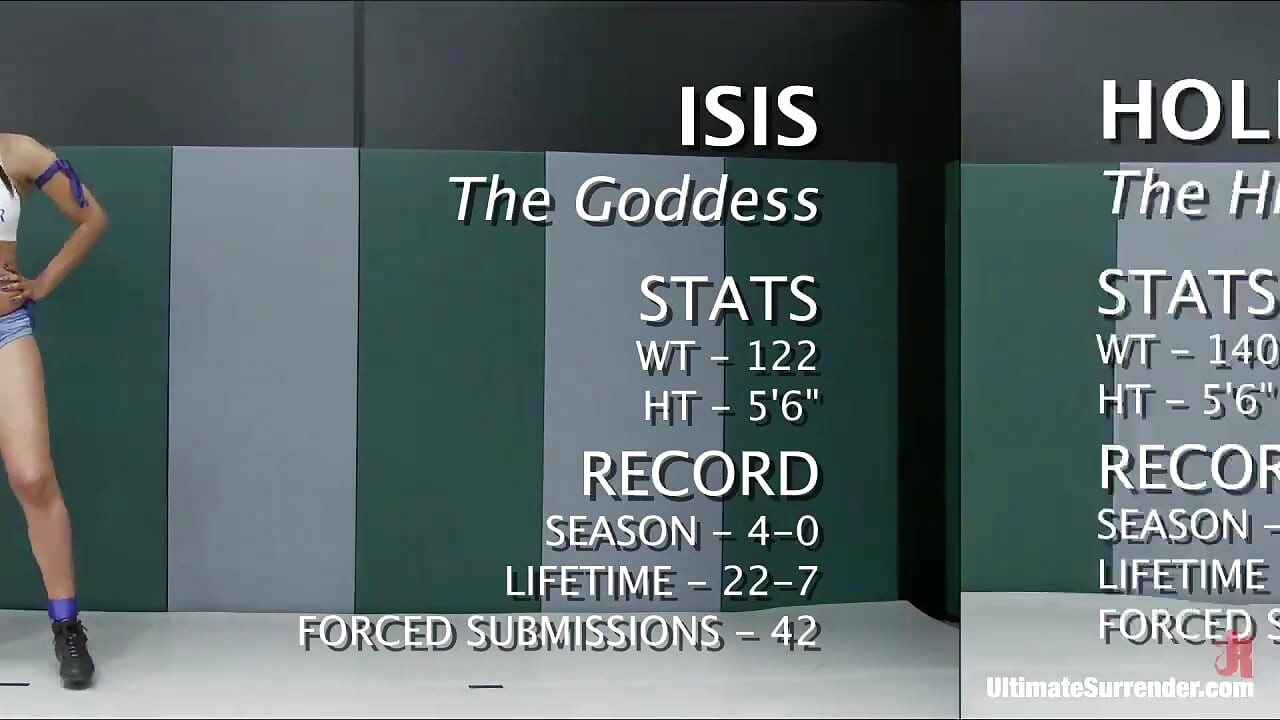Isis Bogini Miłość (4-0) Vs Holly Hit Man Heart (0-4)