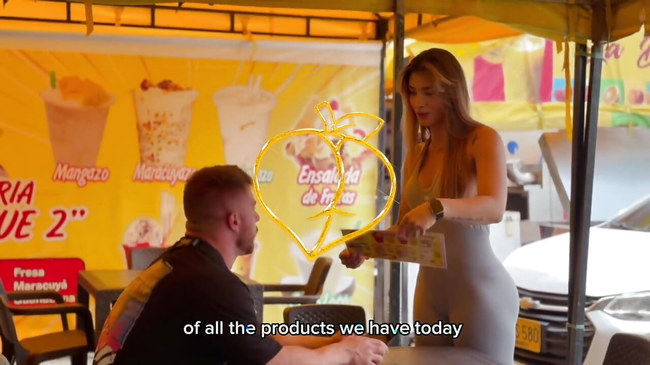 I Came to Latino America to Try Typical Sweets as Cholado and I End up Eating Fresh Colombian Meat - MILF