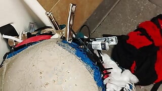 Bra fun gone overboard (V.S. Bra)