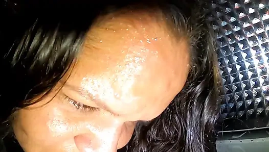 Я застряла в стиральной машине, моим черным хуем пасынок воспользовался и трахнул меня