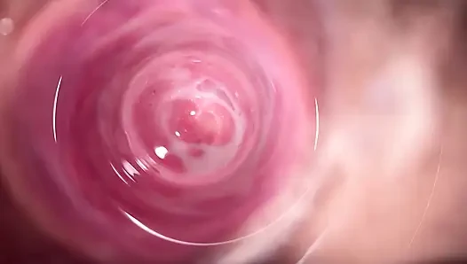 Kamera jauh di dalam vagina krim kecil Mia