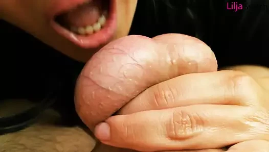 Pov pasca orgasme penyiksaan handjob