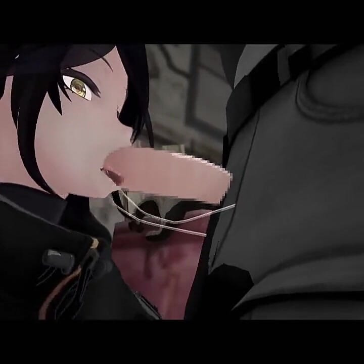 Futanari Pušenje (bez zvuka) (futa Shemale)