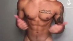 sexy twink tiktoker dances completely naked