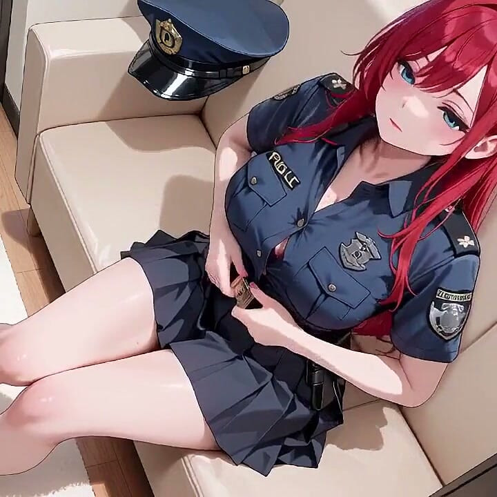 Office Uniform Too Tight, Elevator Door Squeezes Her Waist!