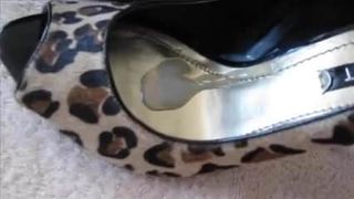 cum leopard heels