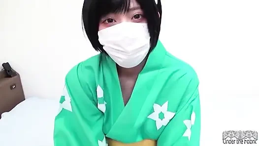 Yoğun dölleme özel çekim! Sevimli cosplayer tekrar tekrar zirve yapıyor, ifadeleri eriyor