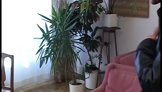 Azgın nine 2 adamla 4635 3