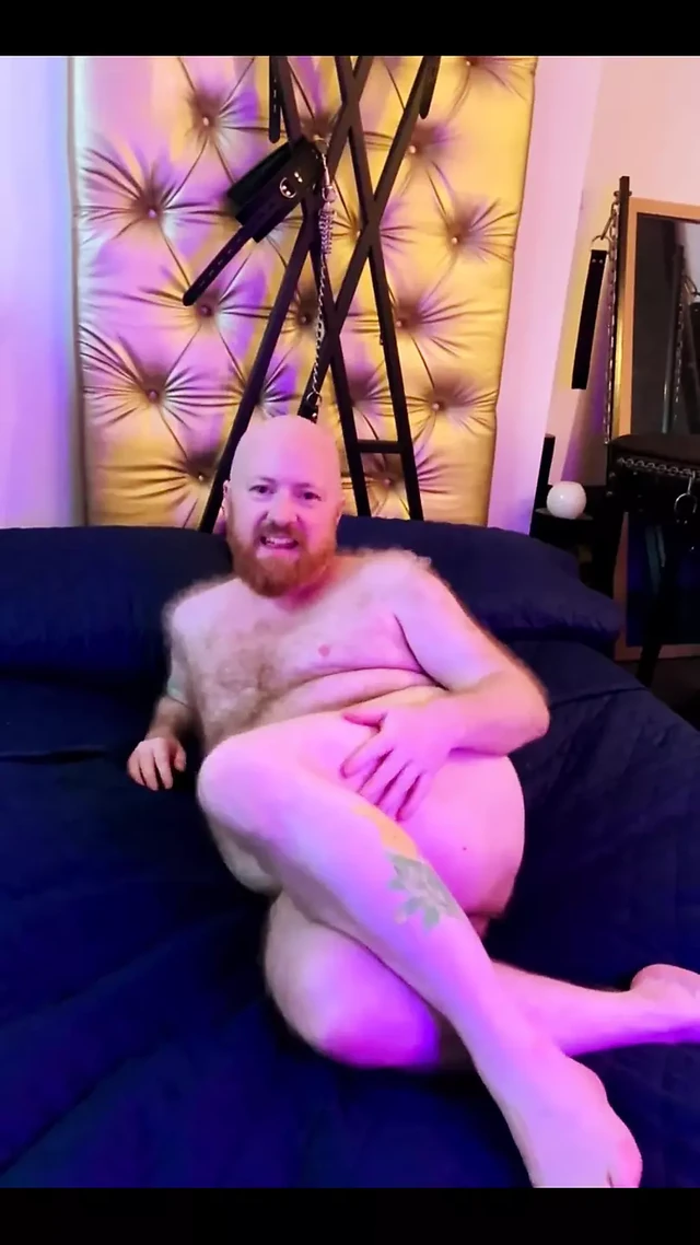 Hairy Trans Man  Ftm Fucks Himself From Behind