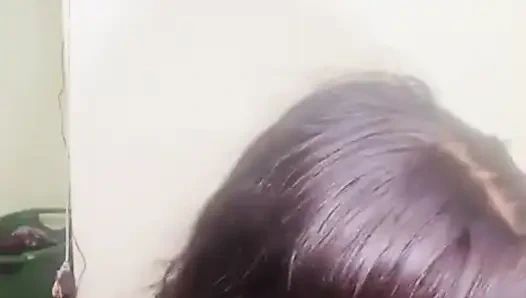 Dominikli kız zengin mastürbasyon yapıyor