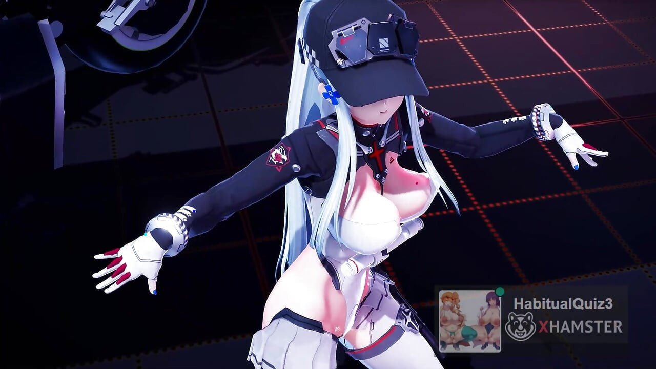Mmd r18 HK416 Klukai Kancolle Kantai 角色扮演Hegao舞蹈 3d 成人动漫肛交