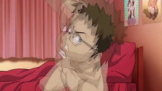 Anime Redhead pussy is being drilled deeply during doggy